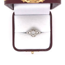 ART DECO 0.25 CARAT DIAMOND RING