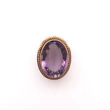 ANTIQUE AMETHYST BROOCH