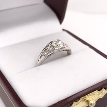 0.50 CARAT ART DECO DIAMOND RING
