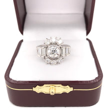 2.1 CARAT MID CENTURY DIAMOND RING
