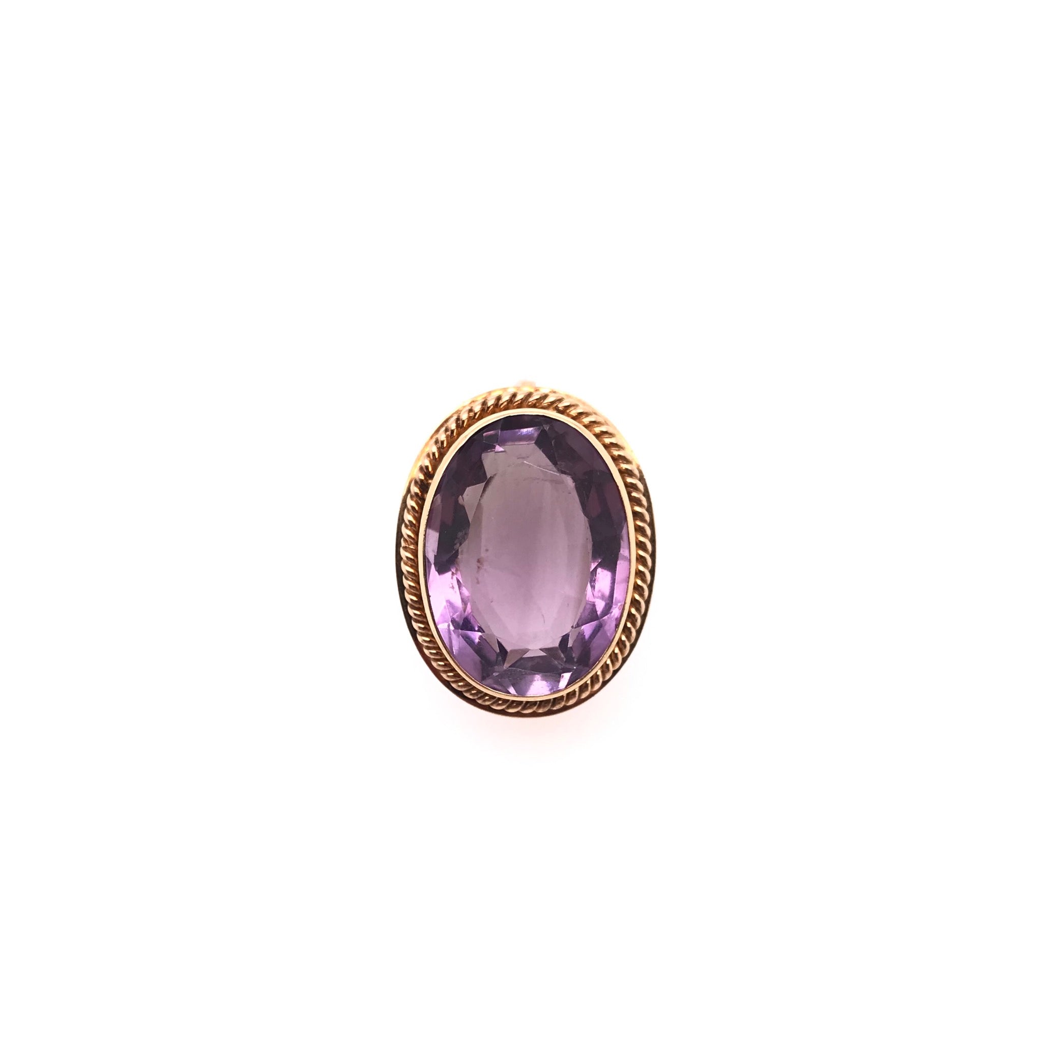 ANTIQUE AMETHYST BROOCH Heirloom Jewelers