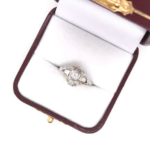ART DECO 0.25 CARAT DIAMOND RING