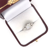 ANTIQUE ART DECO (1937) 0.80 CARAT DIAMOND RING