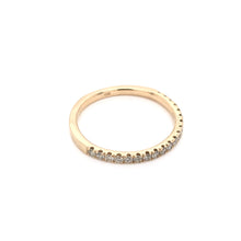 CONTEMPORARY GOLD DIAMOND BAND