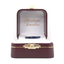 BLUE SAPPHIRE ETERNITY BAND