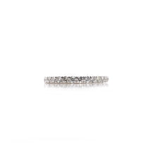CONTEMPORARY 0.47 CARAT DTW DIAMOND WHITE GOLD BAND