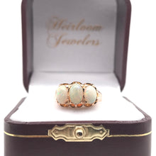 VICTORIAN ROSE GOLD OPAL RING