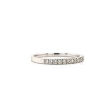 CONTEMPORARY WHITE GOLD DIAMOND BAND
