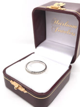 CONTEMPORARY WHITE GOLD DIAMOND BAND