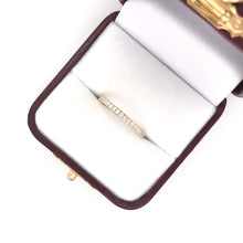 CONTEMPORARY GOLD DIAMOND BAND