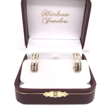 VINTAGE BAGUETTE DIAMOND EARRINGS