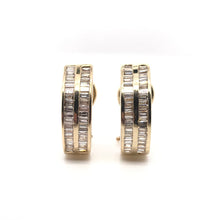 VINTAGE BAGUETTE DIAMOND EARRINGS