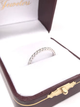 CONTEMPORARY 0.47 CARAT DTW DIAMOND WHITE GOLD BAND
