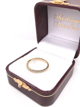 CONTEMPORARY GOLD DIAMOND BAND