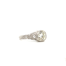 ANTIQUE EDWARDIAN 1.84 CARAT OLD MINE CUT DIAMOND RING