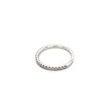 CONTEMPORARY WHITE GOLD DIAMOND BAND