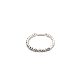 CONTEMPORARY WHITE GOLD DIAMOND BAND