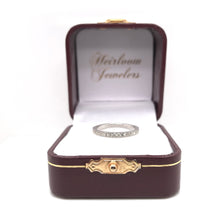 CONTEMPORARY WHITE GOLD DIAMOND BAND