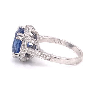 5.67 CARAT SRI LANKA SAPPHIRE RING