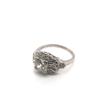 ANTIQUE ART DECO (1937) 0.80 CARAT DIAMOND RING