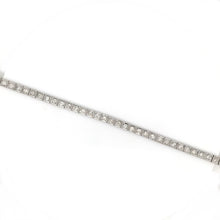 ANTIQUE ART DECO 3.5 CARAT DTW DIAMOND LINE BRACELET