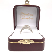 ANTIQUE EDWARDIAN 1.84 CARAT OLD MINE CUT DIAMOND RING