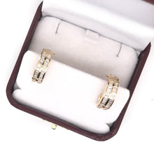 VINTAGE BAGUETTE DIAMOND EARRINGS