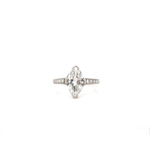 ANTIQUE 1.33 CARAT MARQUISE CUT DIAMOND RING