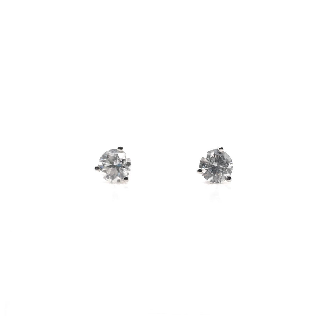 3/4 CARAT DTW DIAMOND STUD EARRINGS