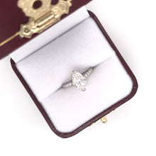 ANTIQUE 1.33 CARAT MARQUISE CUT DIAMOND RING