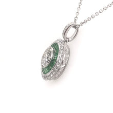 VINTAGE INSPIRED  DIAMOND NECKLACE