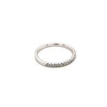 CONTEMPORARY WHITE GOLD DIAMOND BAND