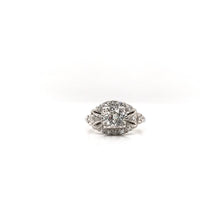 ANTIQUE ART DECO (1937) 0.80 CARAT DIAMOND RING