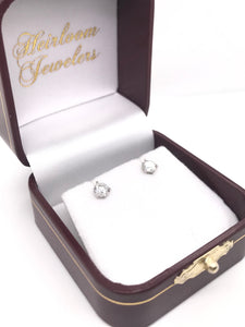 3/4 CARAT DTW DIAMOND STUD EARRINGS