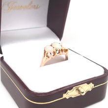 VICTORIAN ROSE GOLD OPAL RING