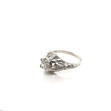 ANTIQUE ART DECO 0.65 CARAT DIAMOND SOLITAIRE STYLE FILIGREE RING