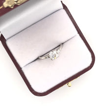 ANTIQUE ART DECO 0.91 CARAT OLD MINE CUT DIAMOND PLATINUM SOLITAIRE RING