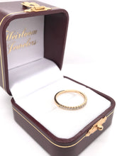 CONTEMPORARY GOLD DIAMOND BAND