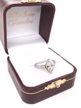 ANTIQUE 1.33 CARAT MARQUISE CUT DIAMOND RING