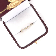 CONTEMPORARY GOLD DIAMOND BAND