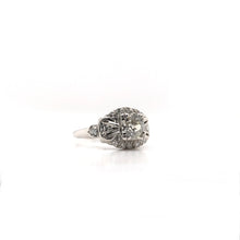 ANTIQUE ART DECO (1937) 0.80 CARAT DIAMOND RING