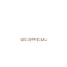 CONTEMPORARY WHITE GOLD DIAMOND BAND