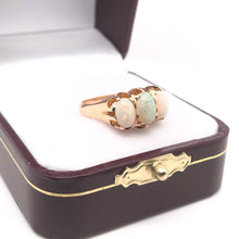 VICTORIAN ROSE GOLD OPAL RING