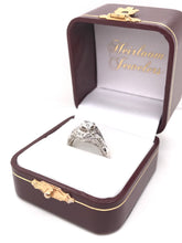 ANTIQUE ART DECO FILIGREE SOLITAIRE STYLE DIAMOND RING