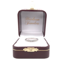 CONTEMPORARY 0.47 CARAT DTW DIAMOND WHITE GOLD BAND