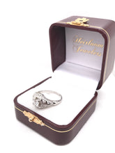 ANTIQUE ART DECO FILIGREE SOLITAIRE STYLE DIAMOND RING