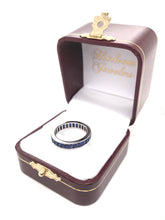 BLUE SAPPHIRE ETERNITY BAND