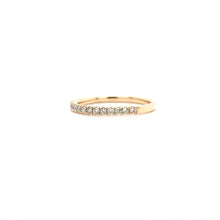 CONTEMPORARY GOLD DIAMOND BAND