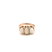 VICTORIAN ROSE GOLD OPAL RING
