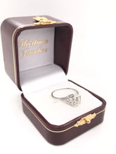 ANTIQUE ART DECO 0.85 CARAT DIAMOND FILIGREE RING